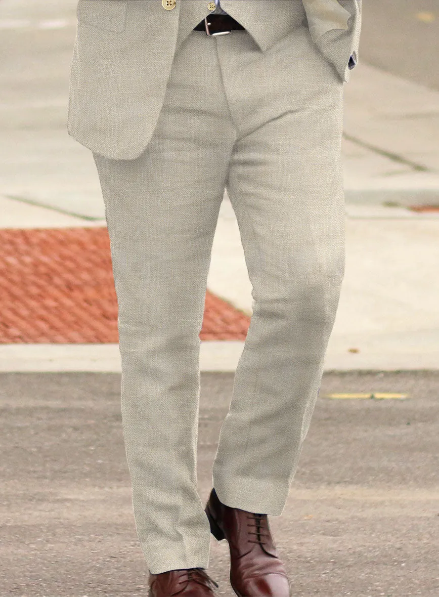 Campari Oatmeal Linen Pants