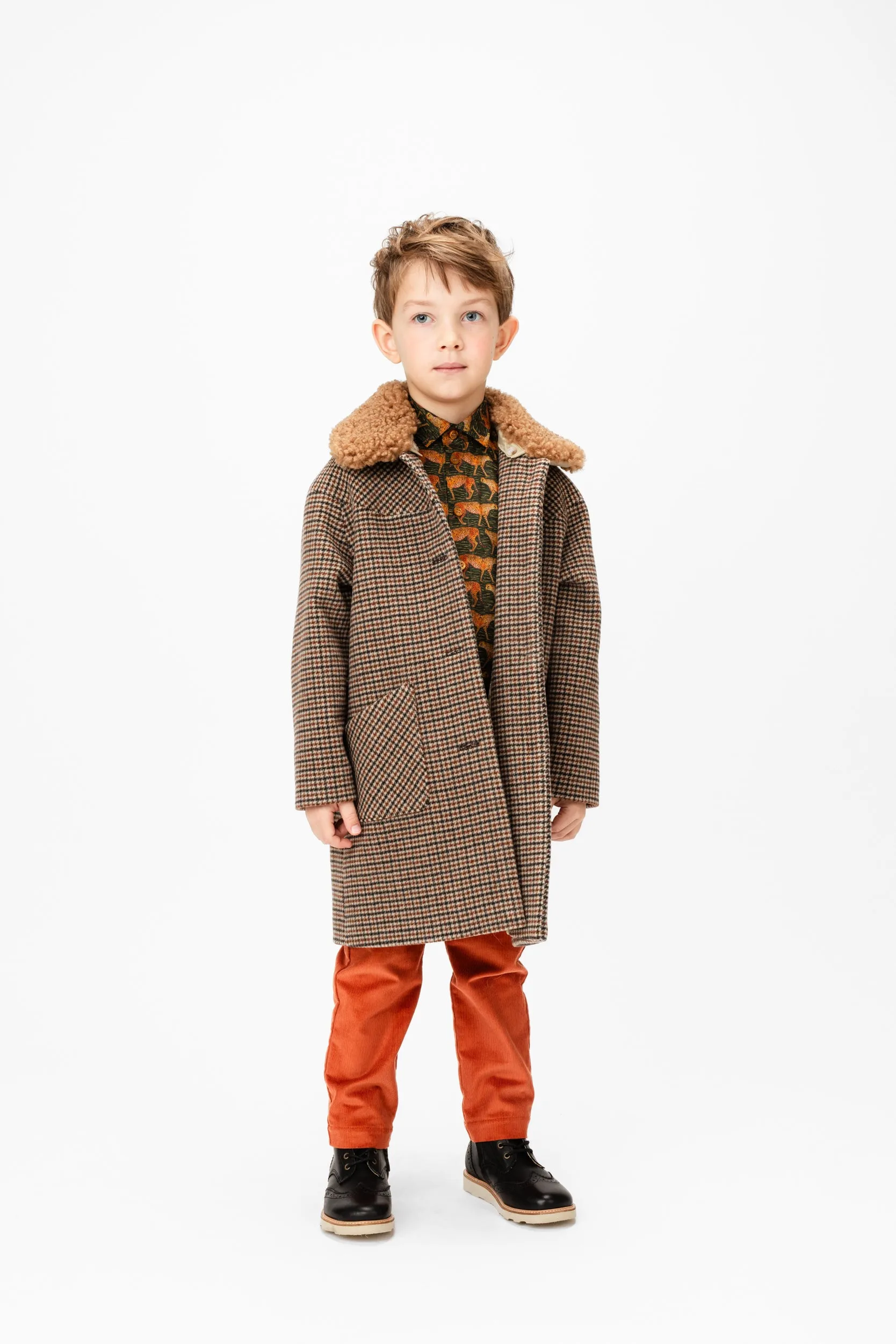 Corduroy Trousers Henri, Orange