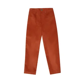 Corduroy Trousers Henri, Orange
