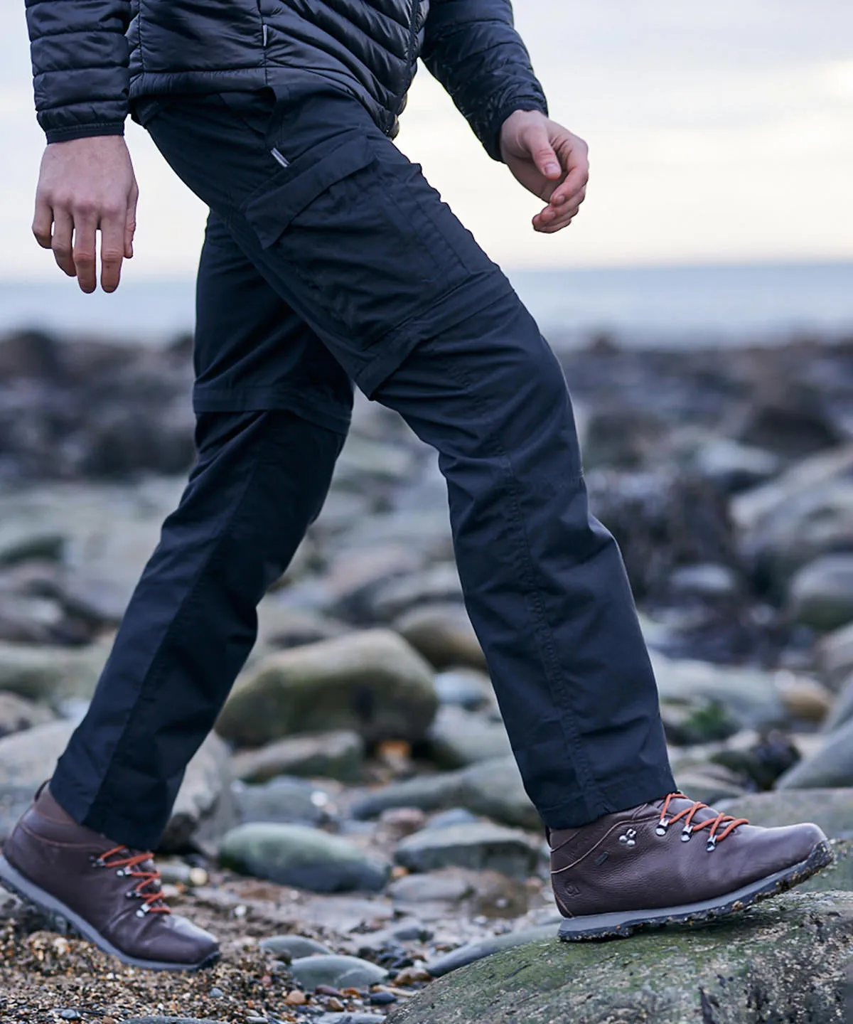 Expert Kiwi tailored convertible trousers | Black