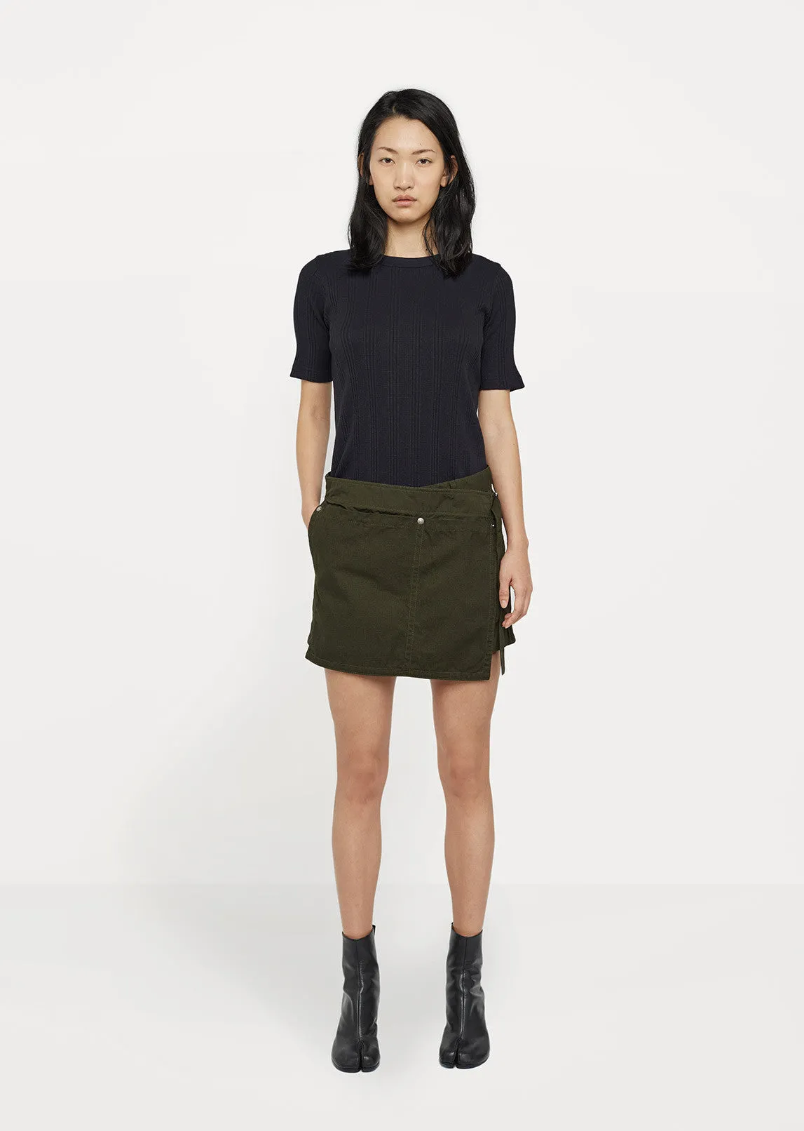 Foldover Utility Shorts