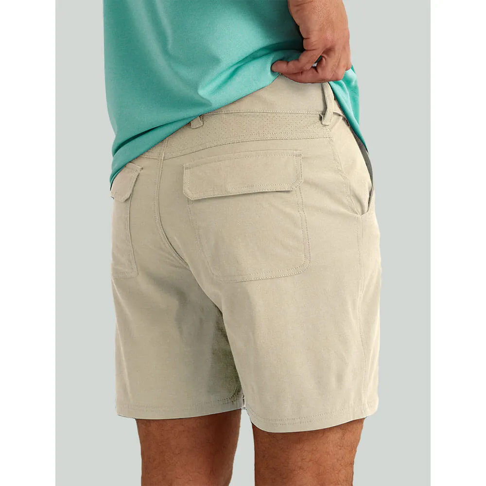 Huk NXTLVL 7-Inch Shorts - Khaki
