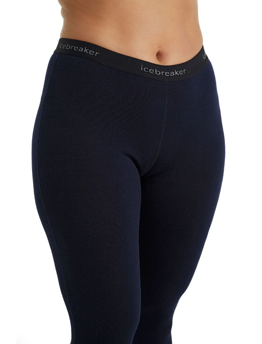 Icebreaker Women's Merino 260 Thermal Leggings, black