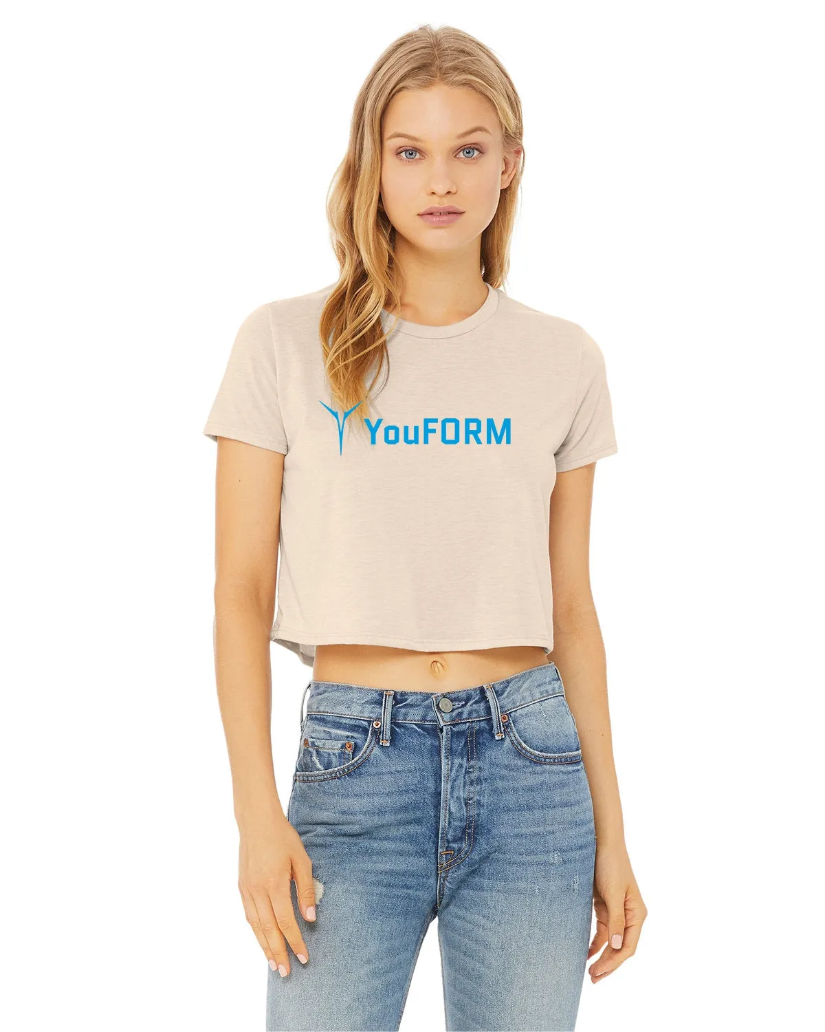 Kay Love x YouFORM Cropped Flowy Tee