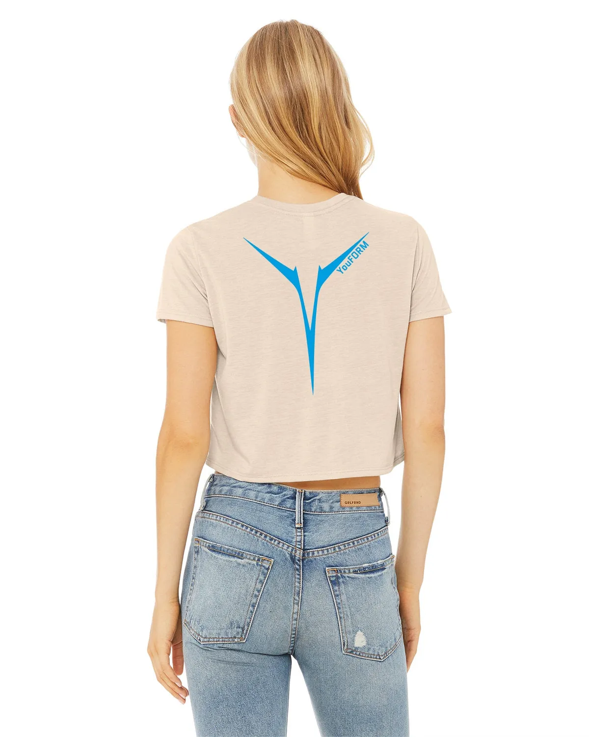 Kay Love x YouFORM Cropped Flowy Tee