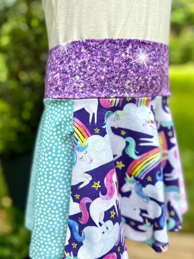 Magical Unicorns Twirl Skirt