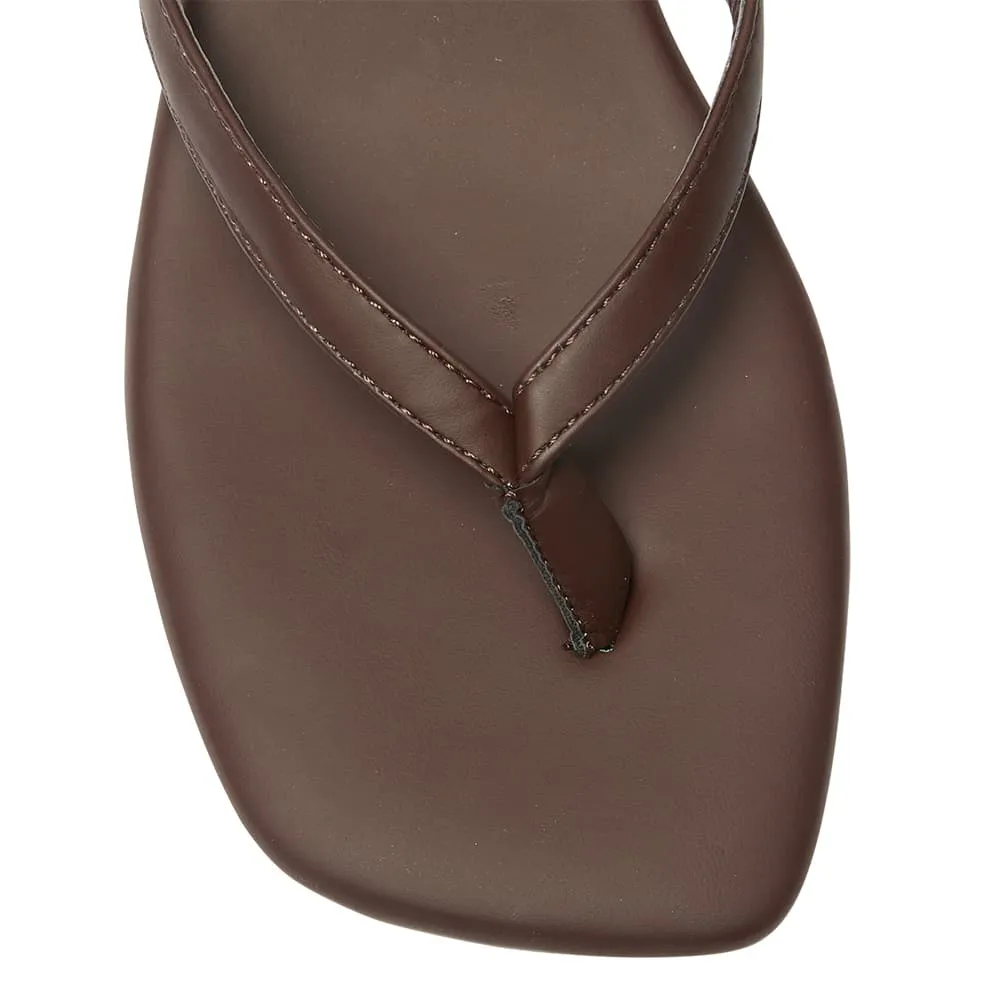 Malta Thongs in Chocolate Smooth Smooth