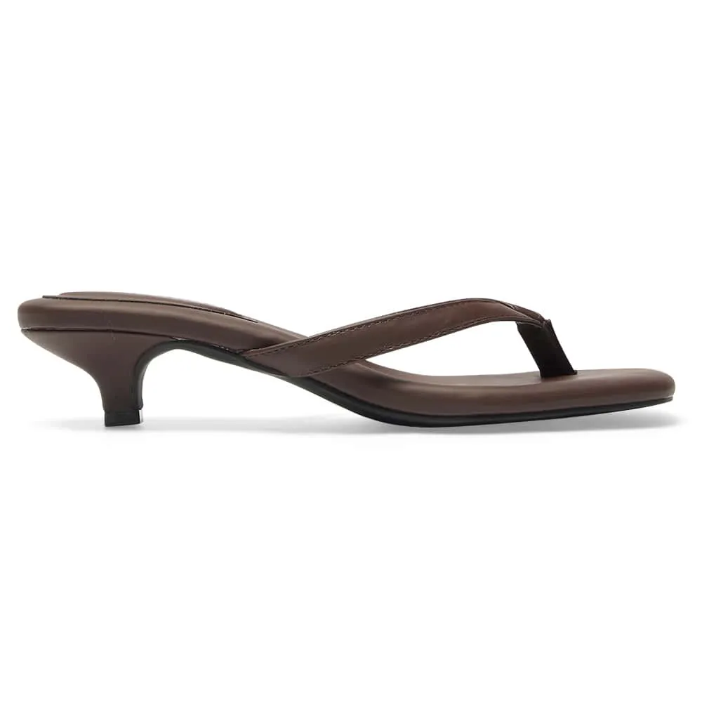 Malta Thongs in Chocolate Smooth Smooth
