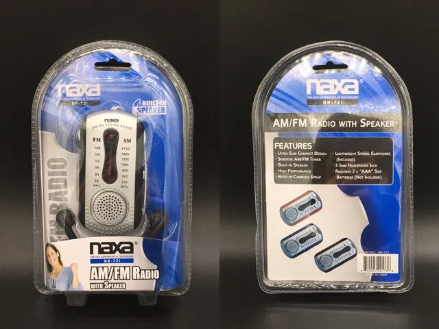 NAXA NR721 วิทยุ AM/FM