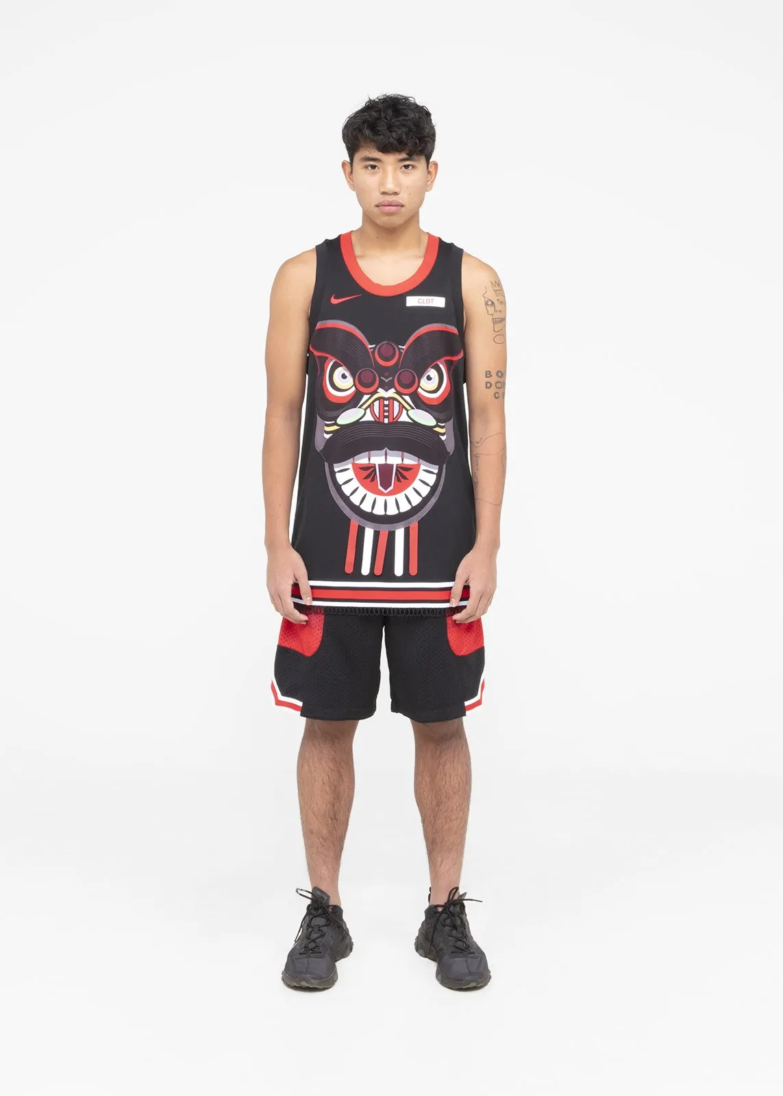 NIKE: NIKE X CLOT SHORTS [RED]