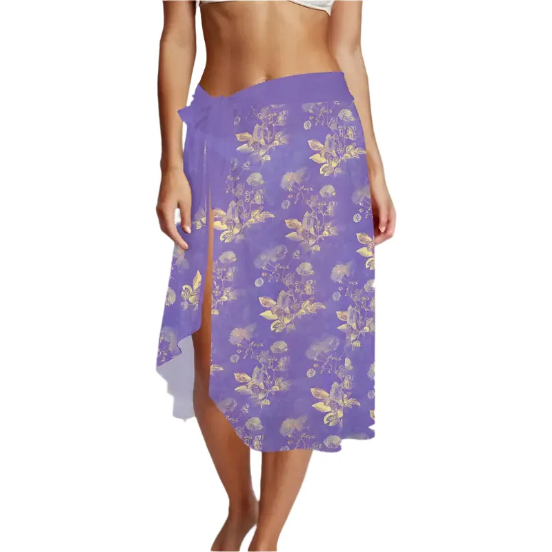 Ocean's Got FOMO for This Cute Ladybug Beach Sarong Wrap Maxi