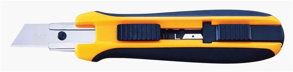 OLFA UTILITY KNIFE WITH SOLID BLADE Non Slip Grip HEAVY DUTY