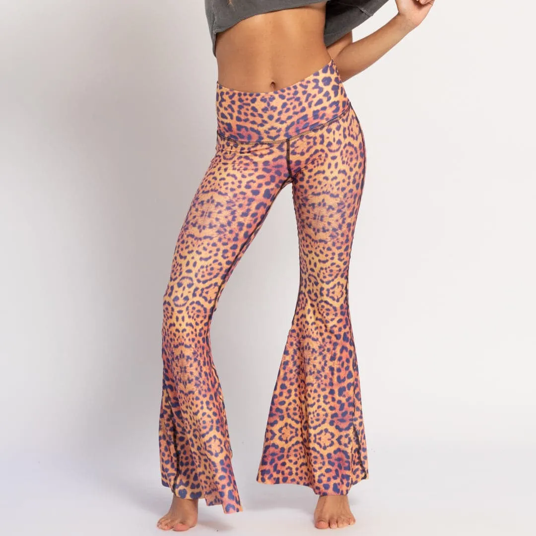 Purple Awakening Crop Bell Bottom