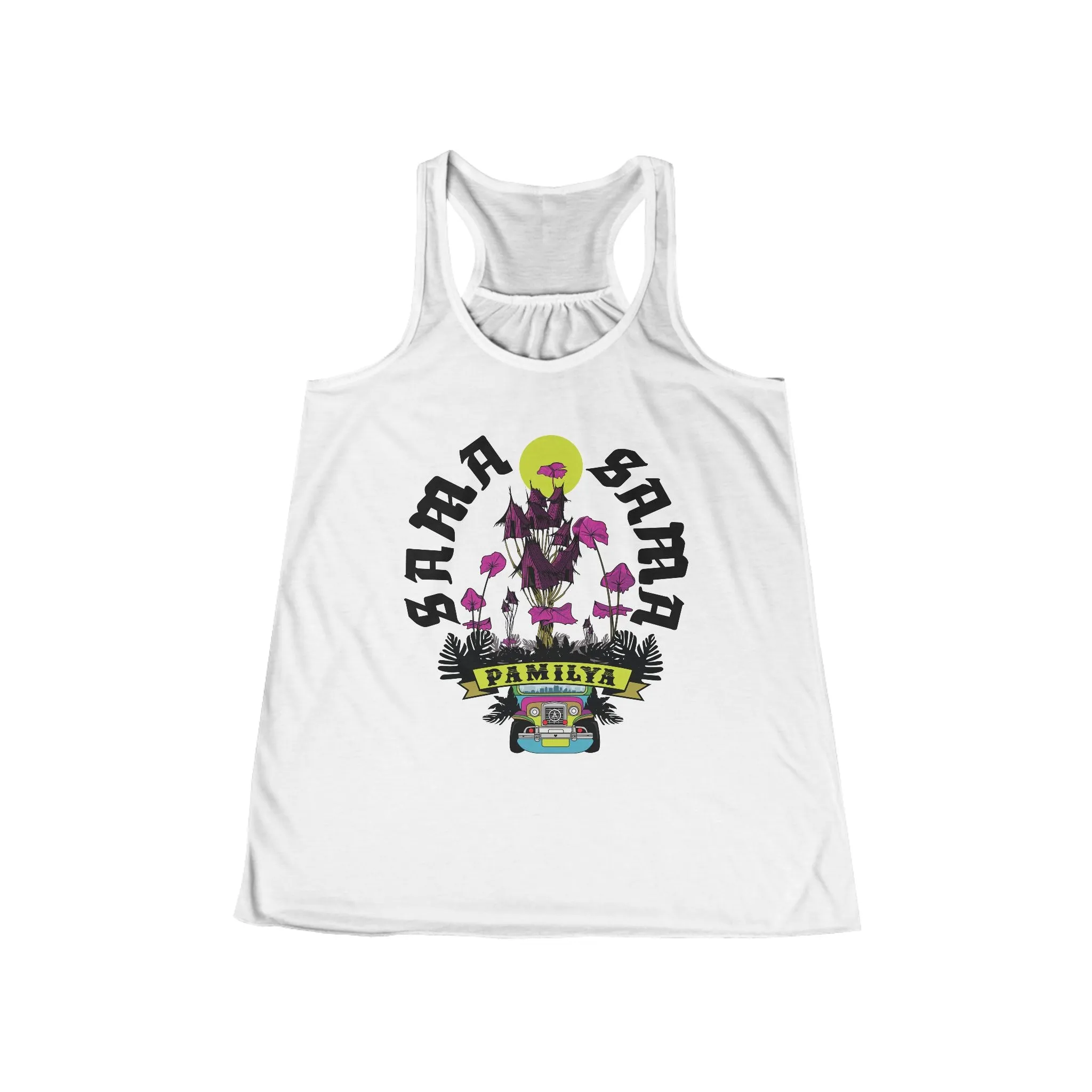 "Sama Sama Spirit" Flowy Racerback Tank