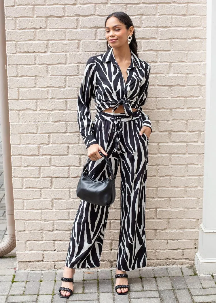 Sanctuary Mirage Brushstoke Print Pant