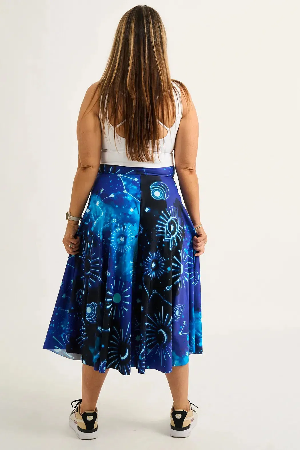 Silky Palazzo Culotte - Imagine Nation