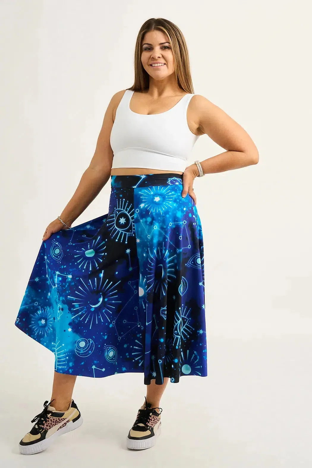 Silky Palazzo Culotte - Imagine Nation