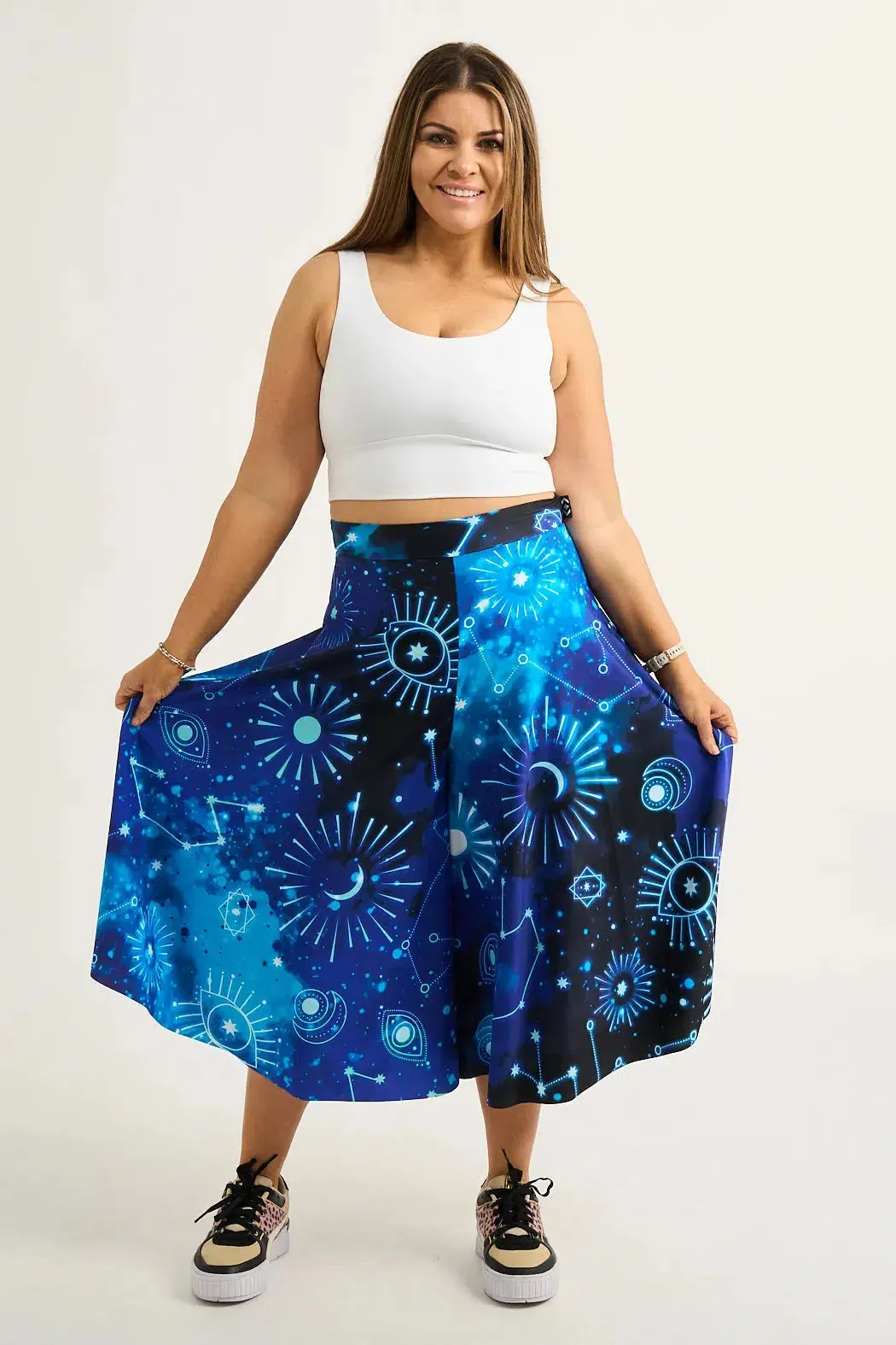 Silky Palazzo Culotte - Imagine Nation