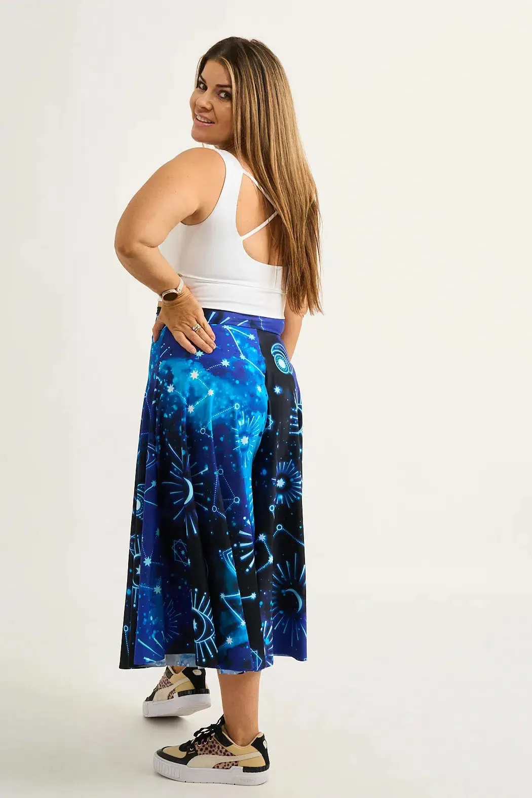 Silky Palazzo Culotte - Imagine Nation
