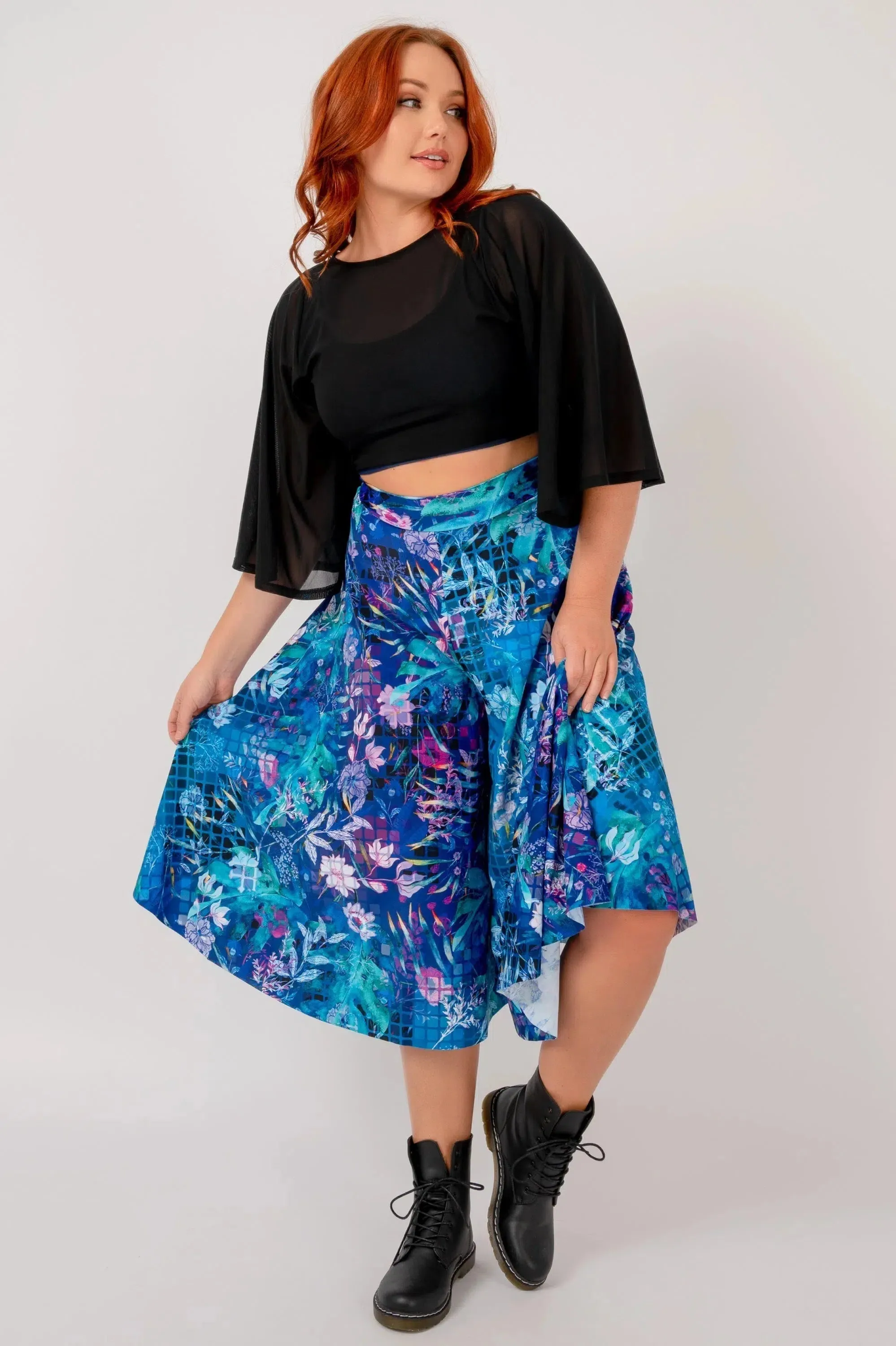 Silky Palazzo Culotte - Mermaid Mafia