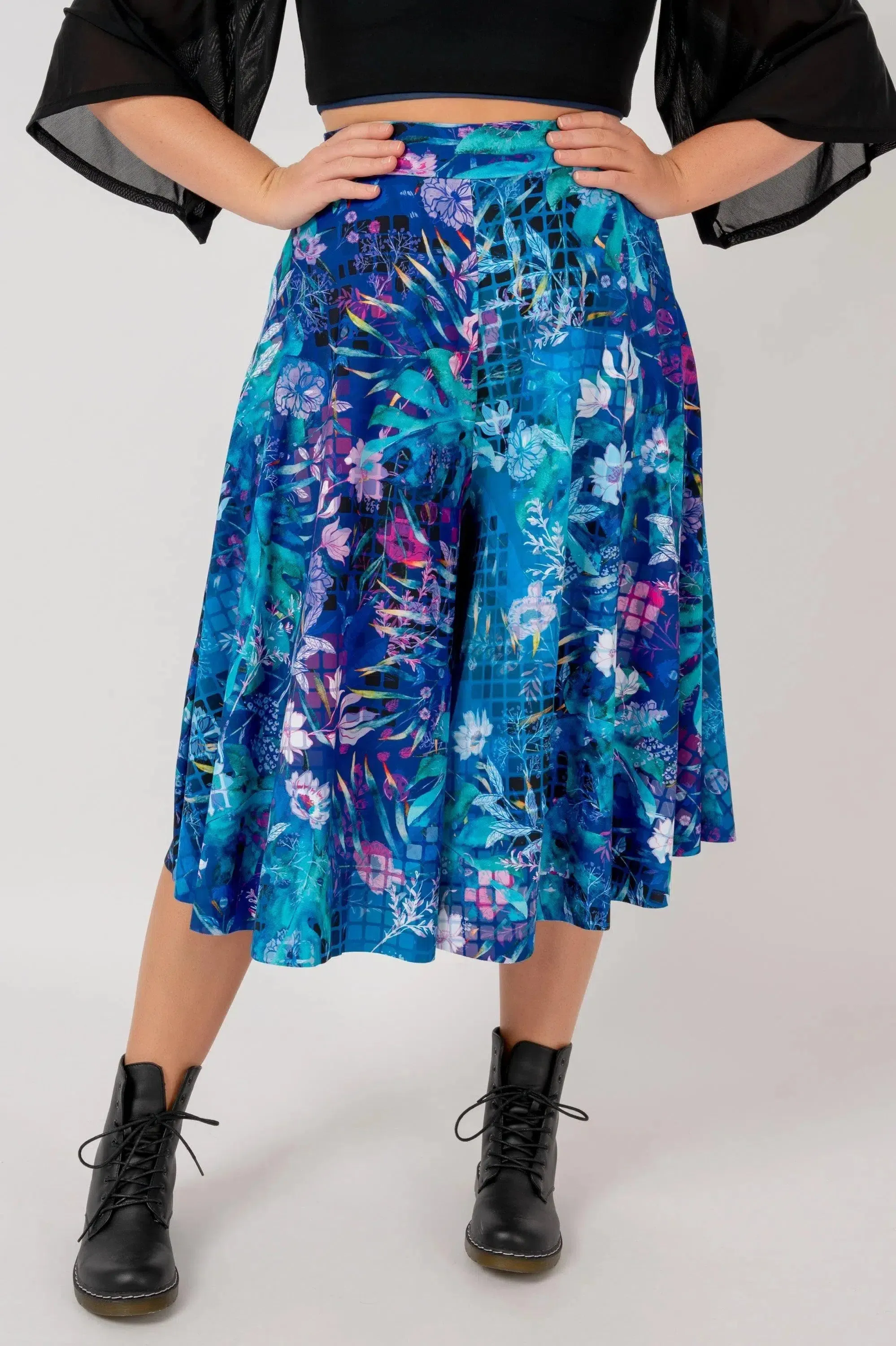Silky Palazzo Culotte - Mermaid Mafia