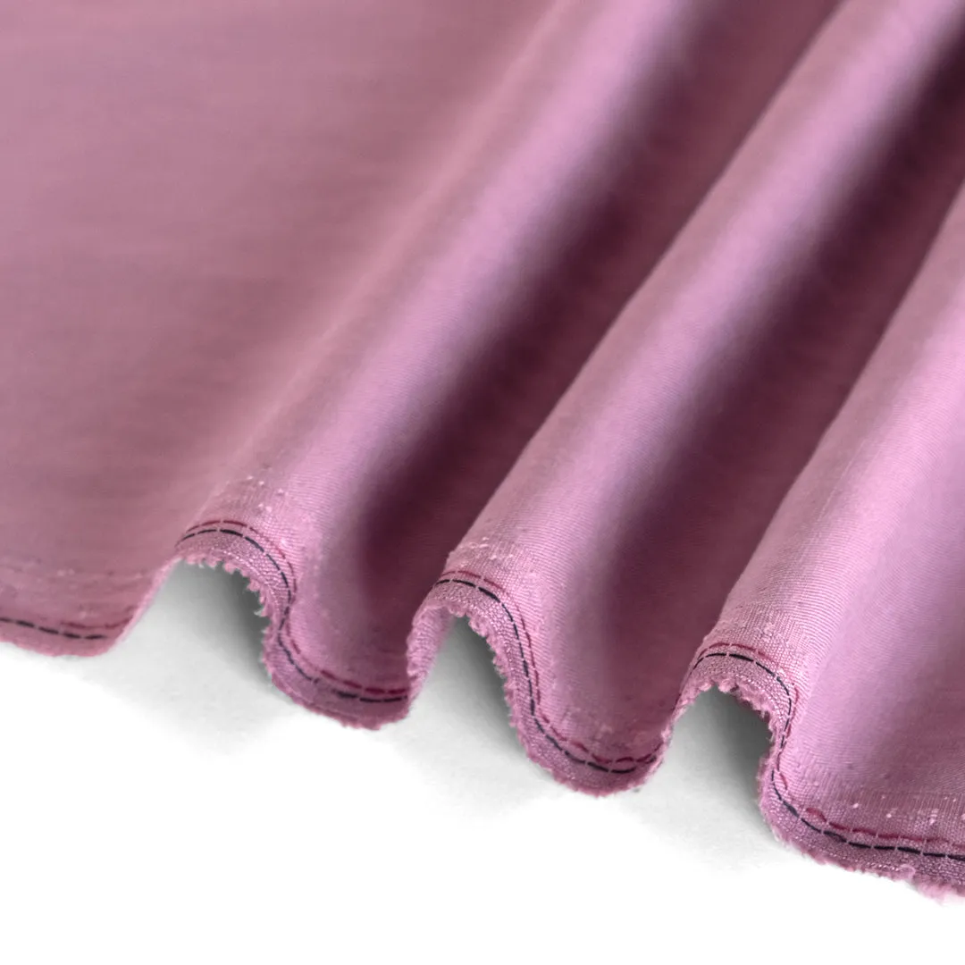 Slubby Lyocell Linen Twill - Petal