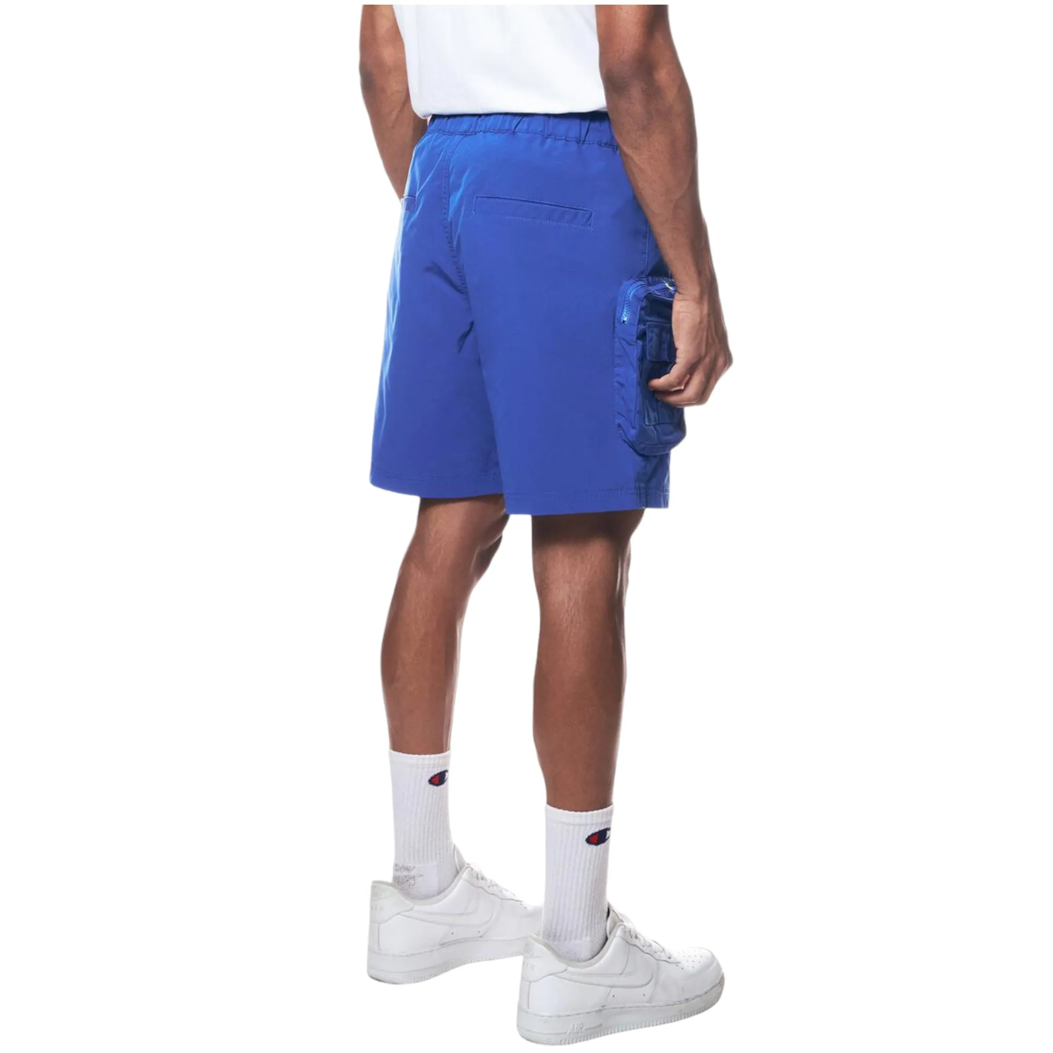 SMOKE RISE: Nylon Utility Shorts WS23182