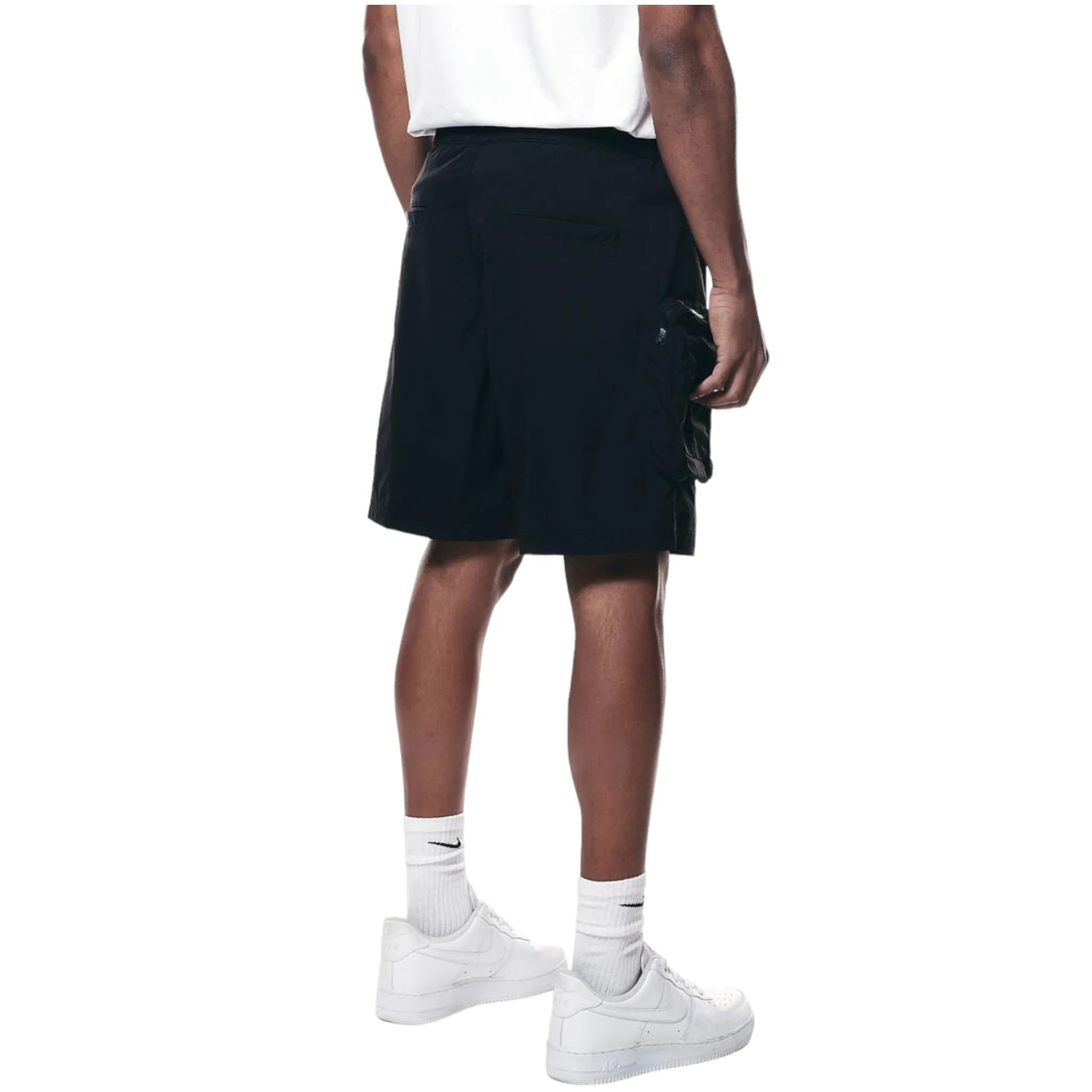 SMOKE RISE: Nylon Utility Shorts WS23182