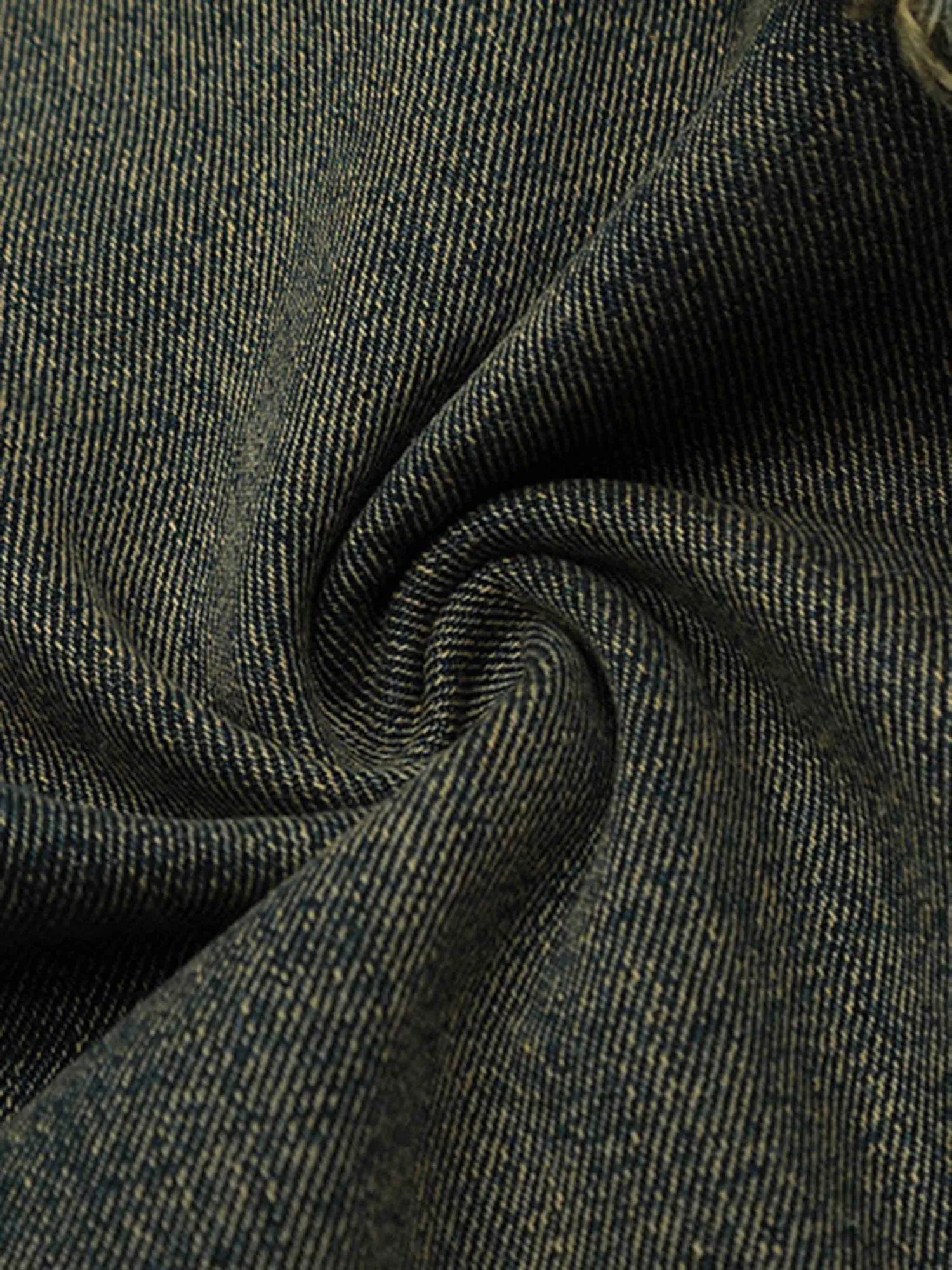 Sneakerhill Old Raw Hem Straight Leg Micro Flare Jeans - 1960