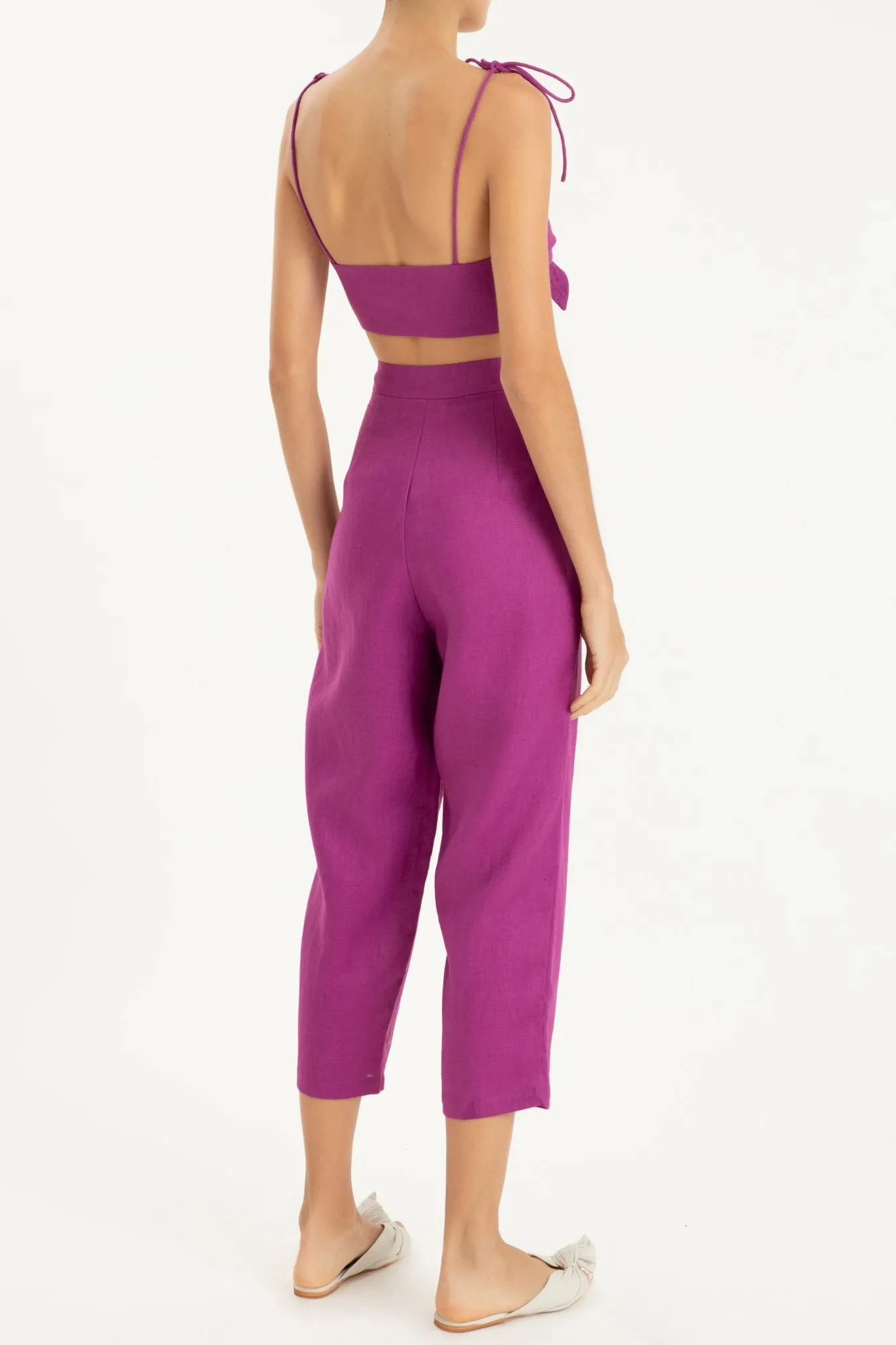 Solid Carrot Pants