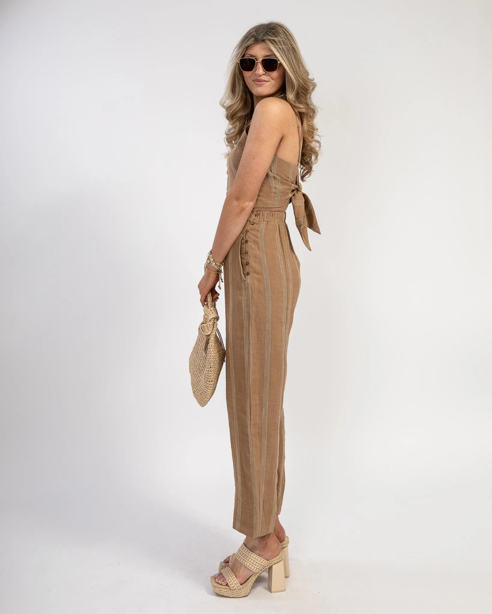 St. Tropez Pants: Straw