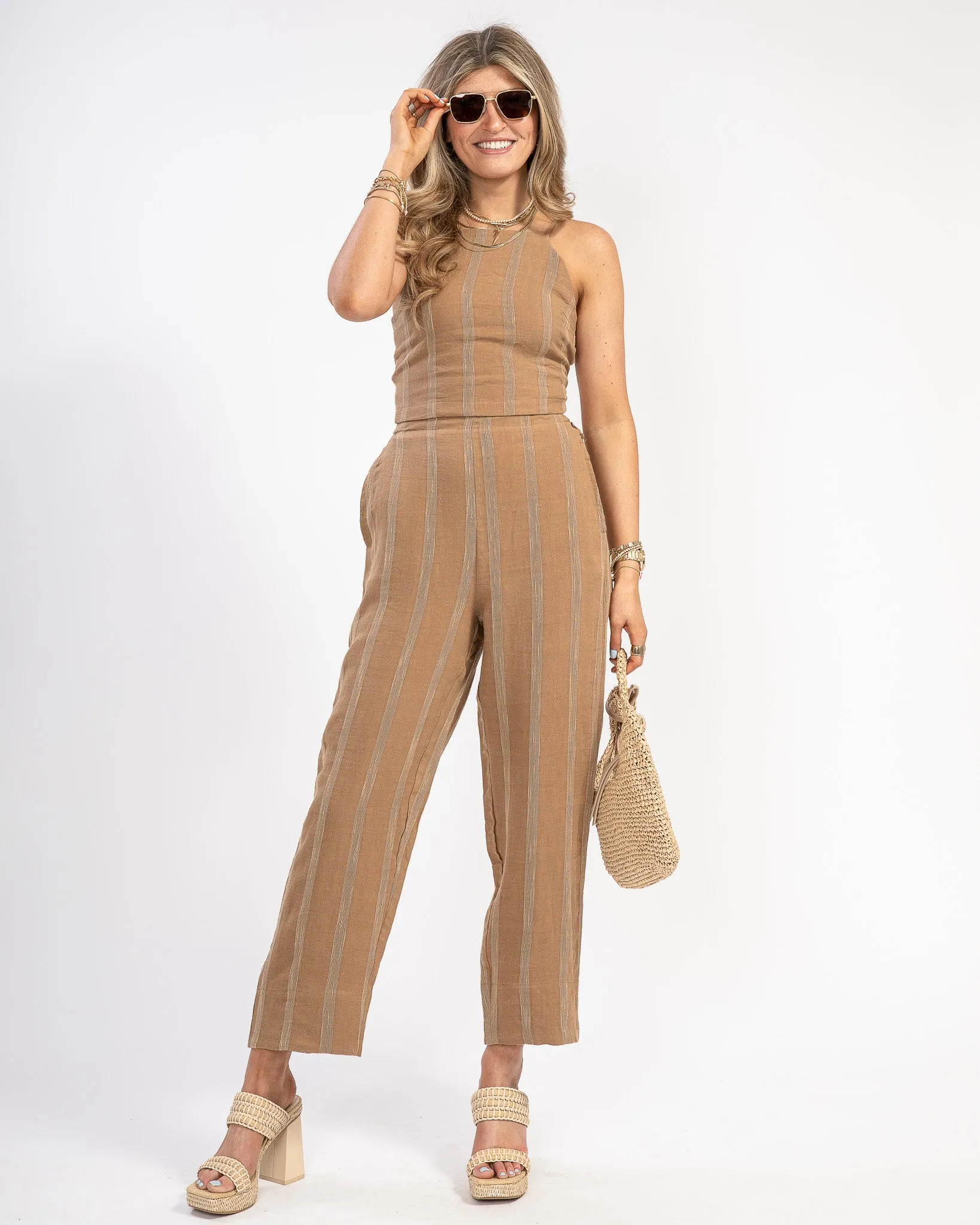 St. Tropez Pants: Straw