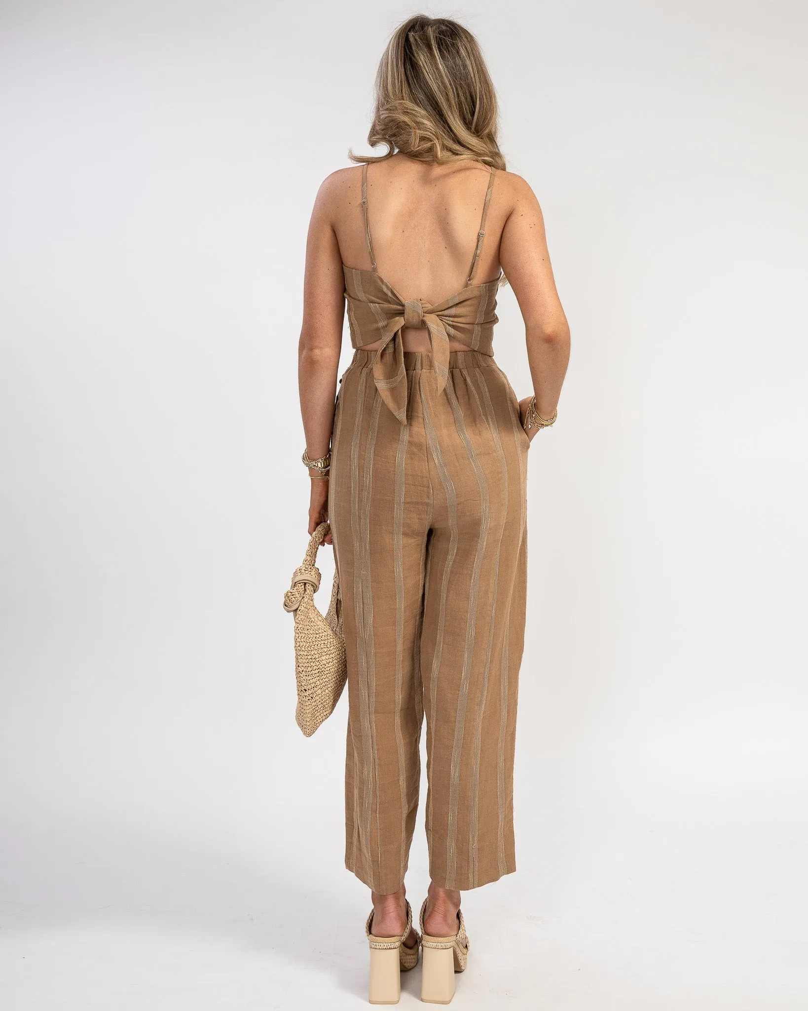 St. Tropez Pants: Straw