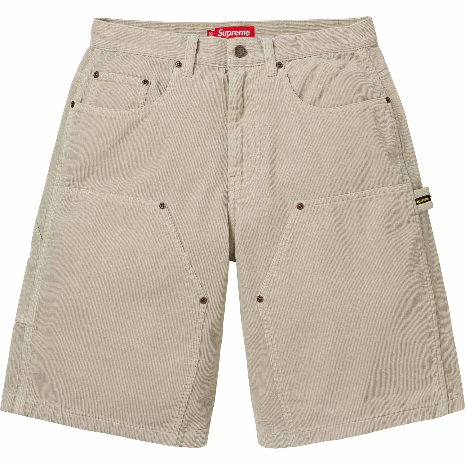 Supreme Corduroy Double Knee Tan Painter Shorts