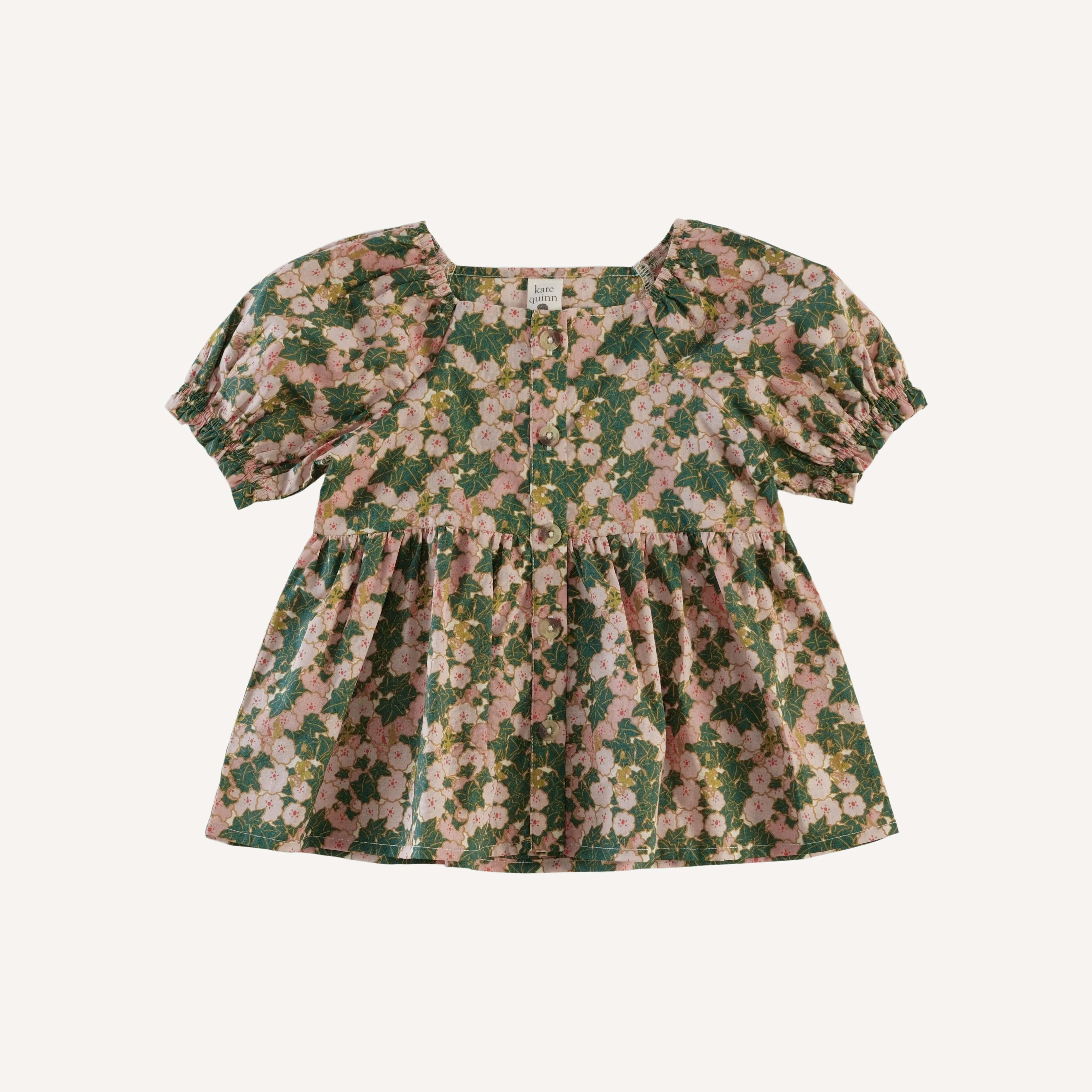 woodland top   legging set | ivy floral | organic cotton woven
